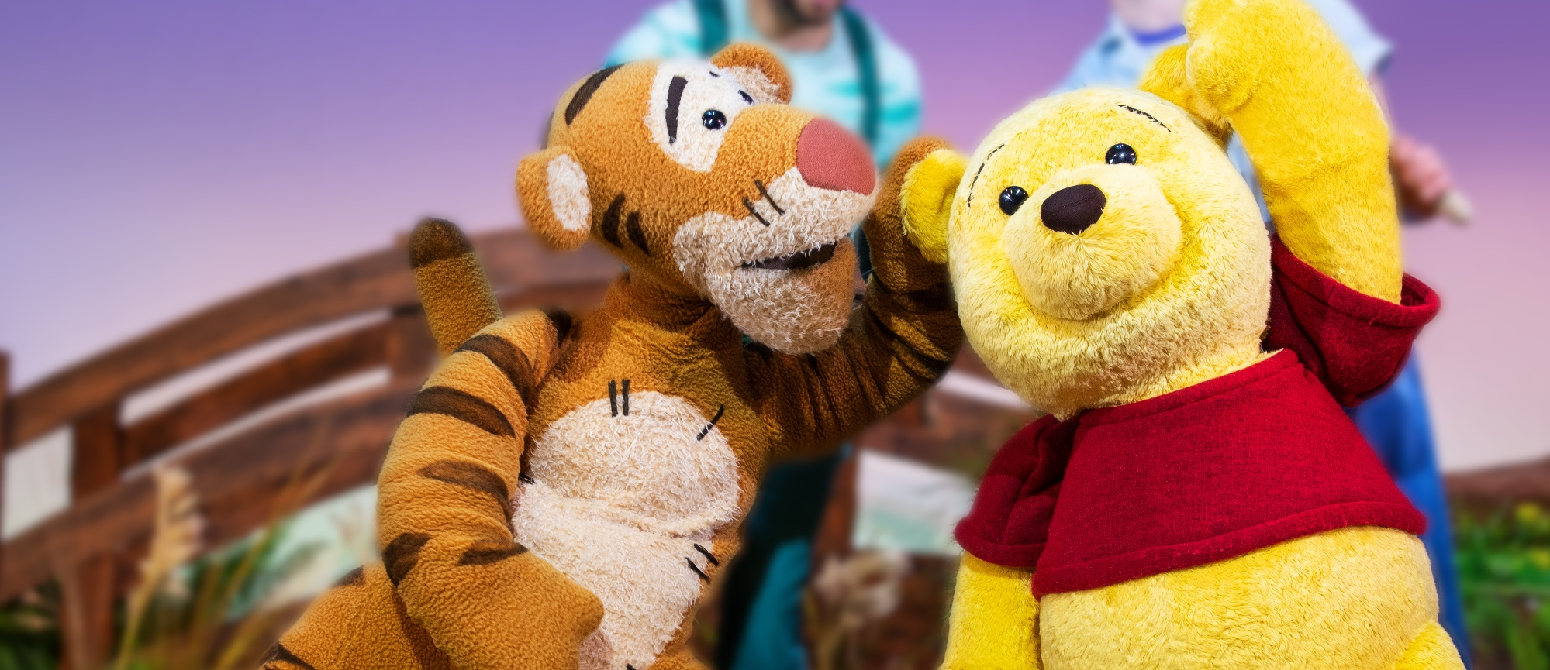 Disney’s Winnie the Pooh has arrived in the UK